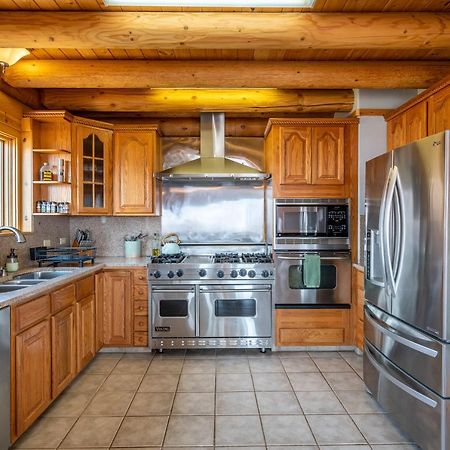4 Kings Log Cabin 150 Acres Spectacular Views Three Rivers Exterior foto